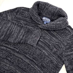 American Rag Mens Gray Nordic Shawl Sweater,‎ American Rag Mens Grey Winter 479